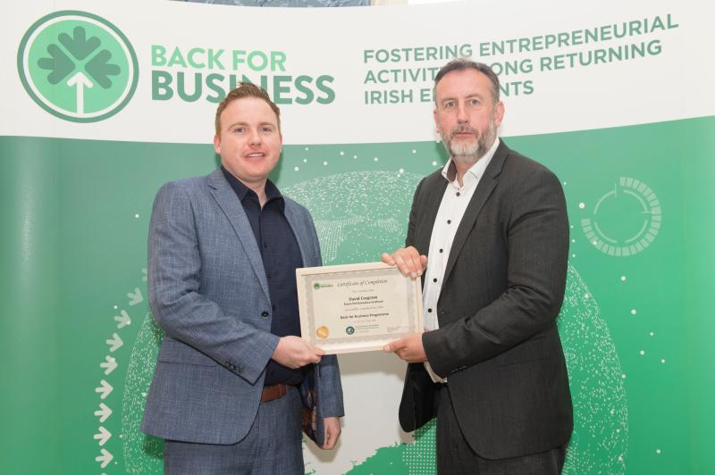 Former Tipperary participant Dr David Cosgrave encourages others to apply 
