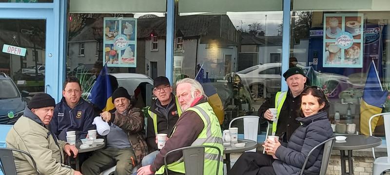 Nice touch Tommy! Cashel Tidy Towns' volunteers efforts didn't go unnoticed
