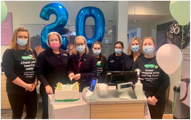 Specsavers celebrates 20 years of audiology care