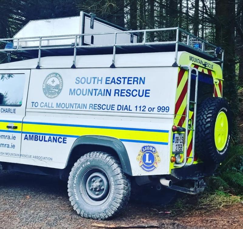 Mountain rescuers escort walkers stranded in fog off the Galtees 