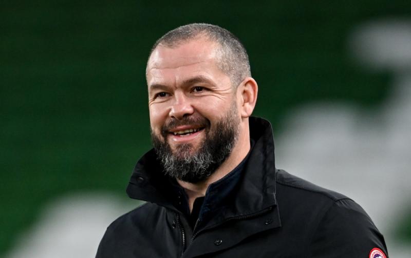 Andy Farrell announces Ireland line-up for Six Nations opener against Wales