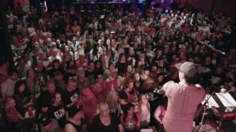 Find out how to become part of the Choir! Choir! Choir!  mass singalong to '80s hits in Clonmel 