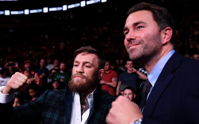 Eddie Hearn gives update on Katie Taylor fight following meeting with Conor McGregor in Ireland