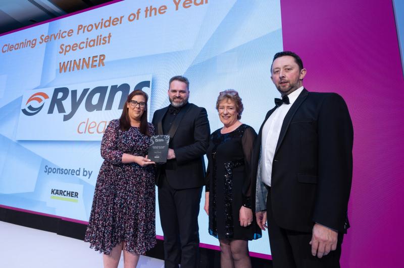 Tipperary company Ryans Cleaning cleans up at Irish Facilities Management Awards