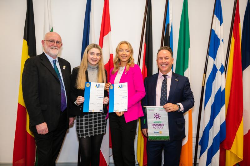 Tipperary students win  Rotary Youth Leadership Development awards
