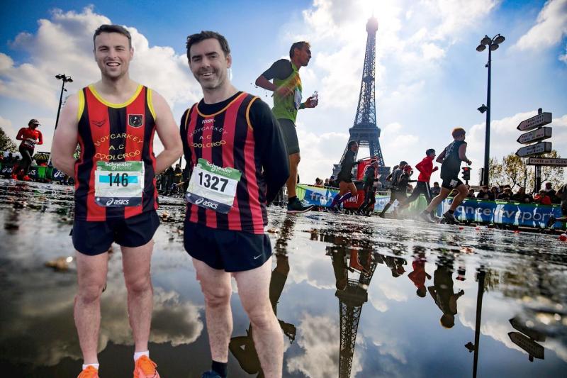 Quality running from Moyne athletes Matthew Ryan & Sean Healy in the Paris Marathon