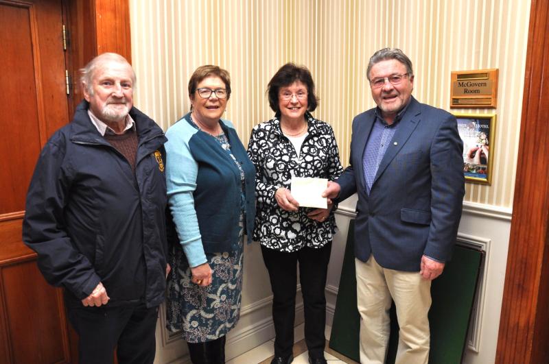 A recent presentation was made to Thurles Lions Club