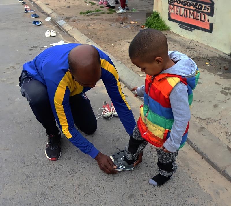 Hundreds of Tipperary school pupils are donating pre-loved shoes to township children
