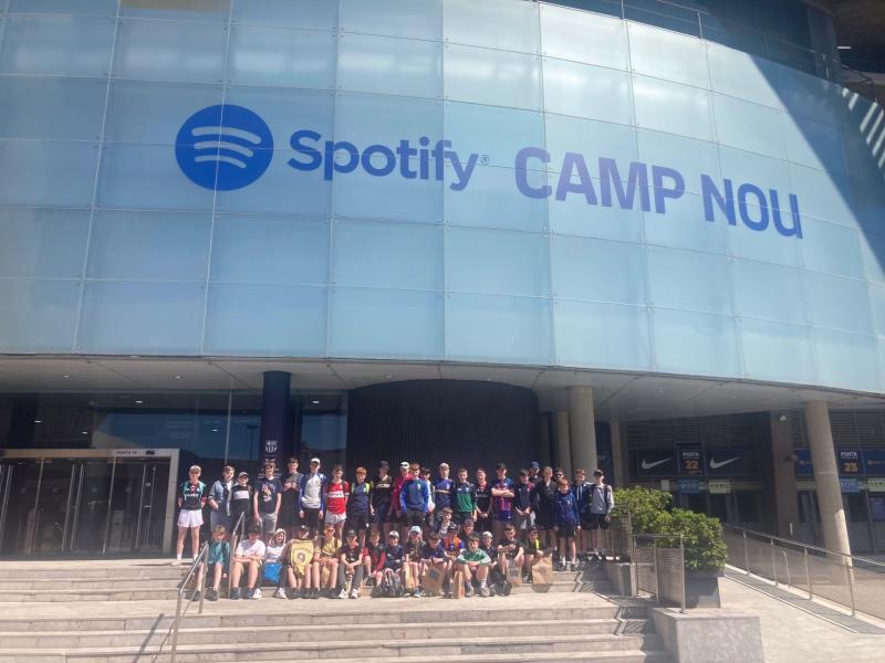 CBS Thurles students travel to Barcelona 
