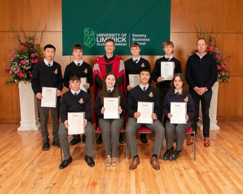 Tipperary students honoured for outstanding achievements in Junior Certificate Business Studies