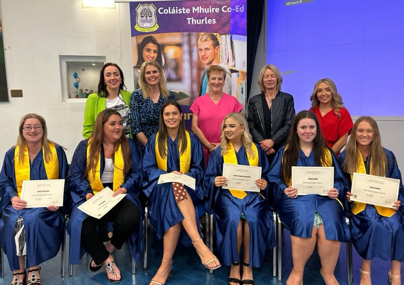 IN PICTURES:  Col&aacute;iste Mhuire Thurles celebrate their students at PLC award ceremony