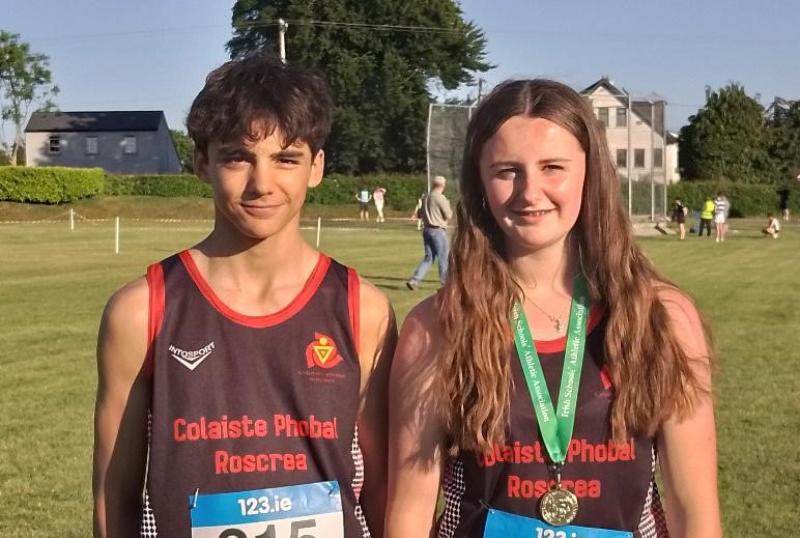 Coláiste Phobal Ros Cré athletes shine at national Track & Field Championships 