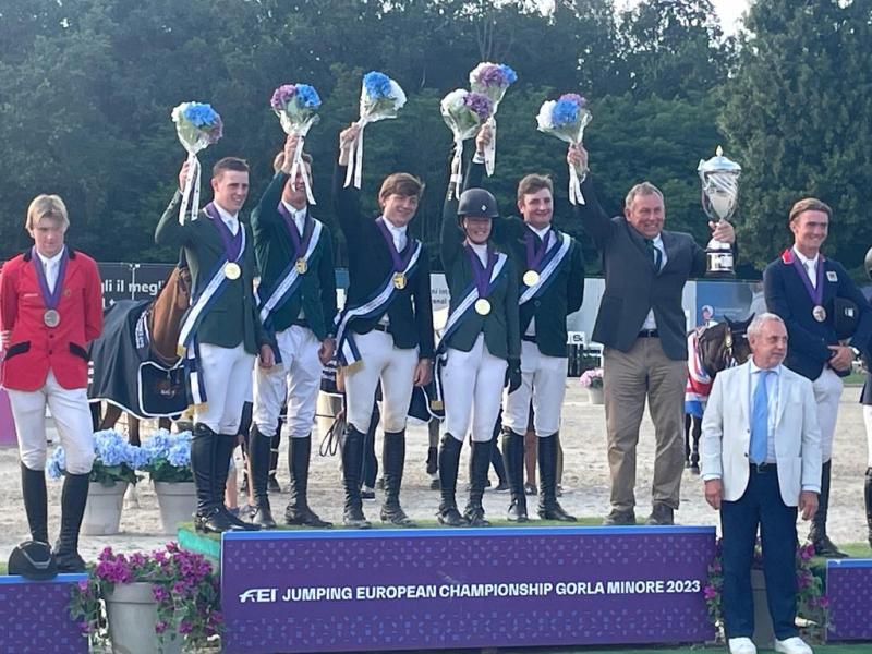 Tipperary showjumper to the fore as Ireland dominate the European Championship