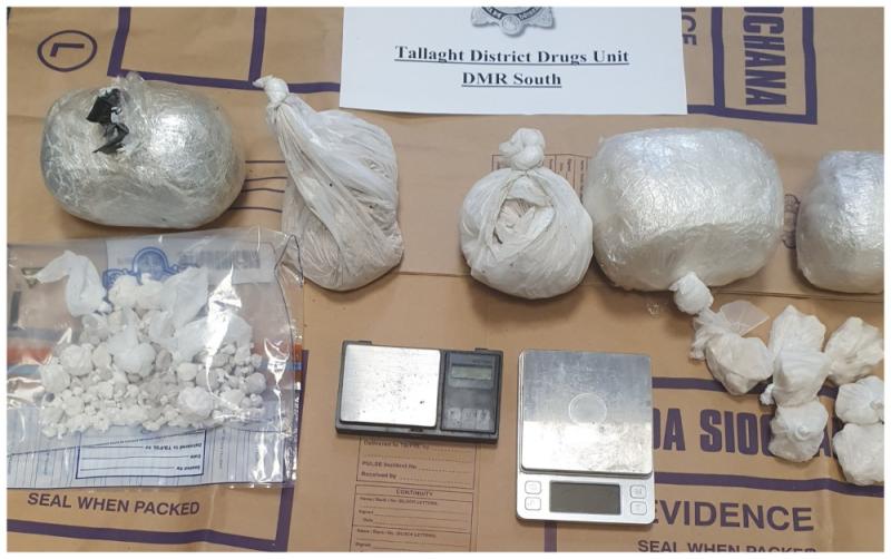 Man arrested after gardaí seize heroin and crack cocaine valued at €327,000