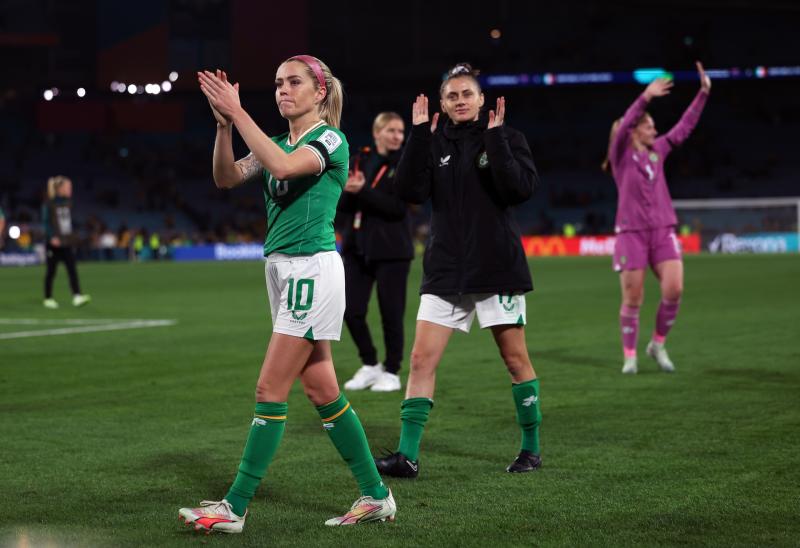 O’Sullivan hails ‘unbelievable’ Ireland fans during first taste of World Cup action