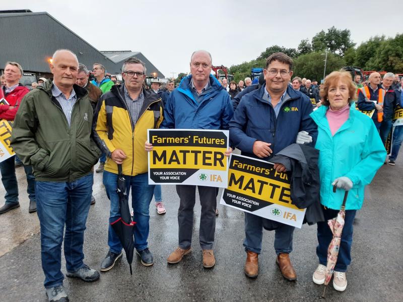 Huge turnout from Tipperary at the recent Farmer Futures Matter rally