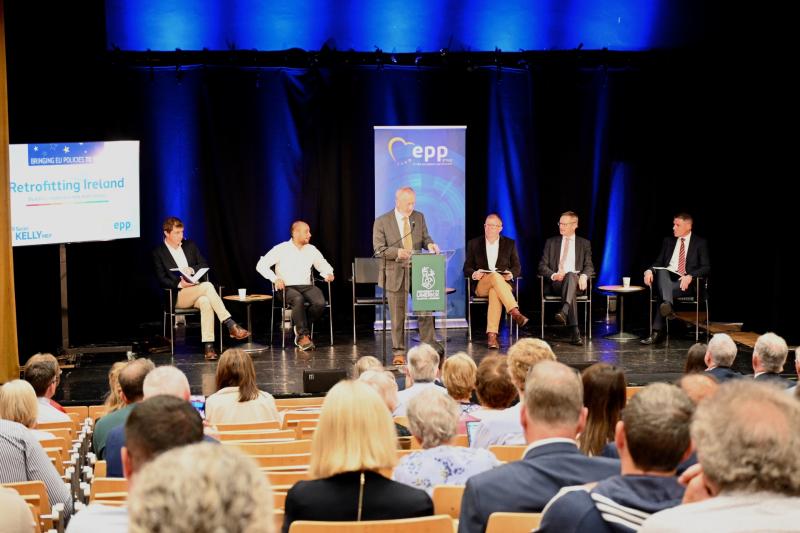 Seán Kelly hosts Retrofitting Ireland event in Ireland South constituency