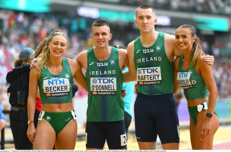 Tipperary athlete Sharlene Mawdsley takes Ireland into the  final!