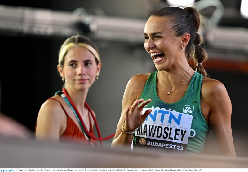 Sharlene Mawdsley produces the goods again for Ireland with a lifetime best 
