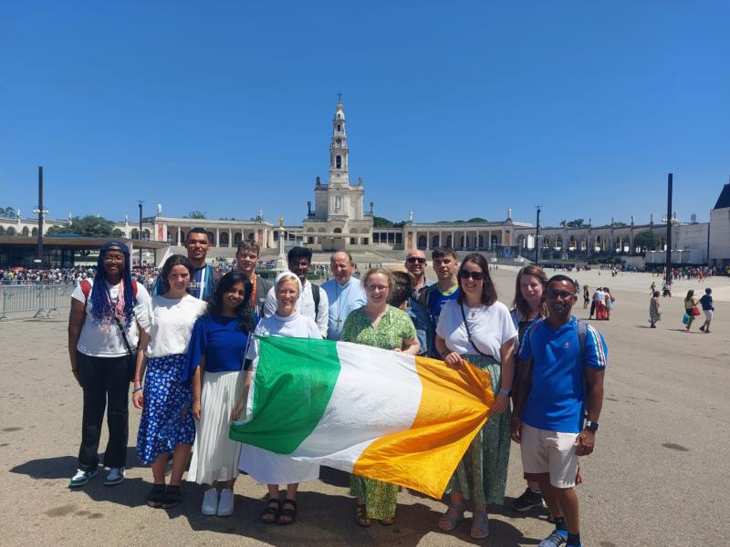 Diocese of Waterford & Lismore represented by 15 young people at World Youth Day in Lisbon