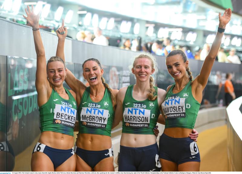 Tipperary ace Sharlene Mawdsley shines to put Ireland into relay final! 