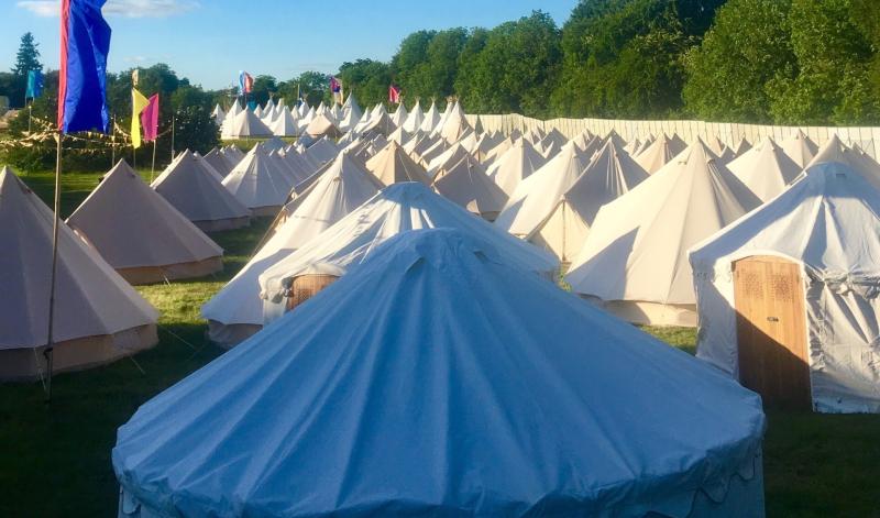 'Grave reservations'  in Laois over putting Ukrainian refugees in Electric Picnic tents