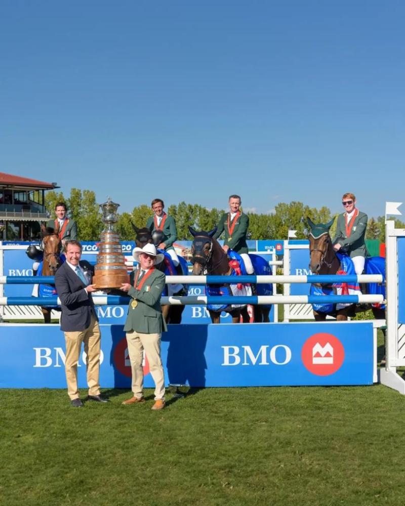 Ireland win Spruce Meadows nations cup after another fantastic effort 