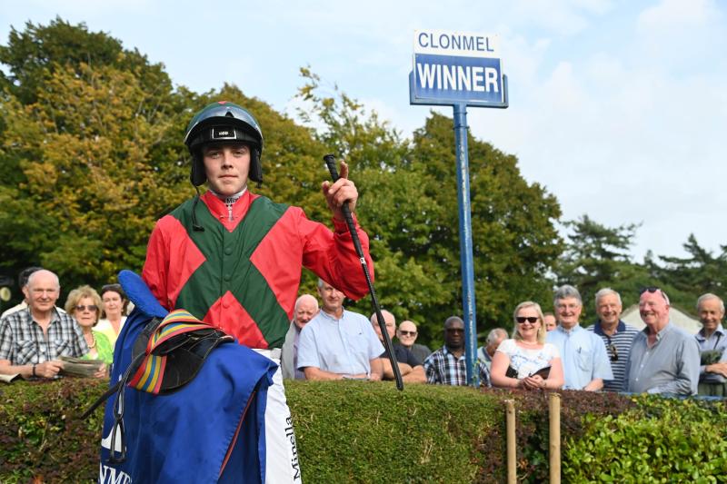 Young Tipperary jockey claims another win and his first at local track
