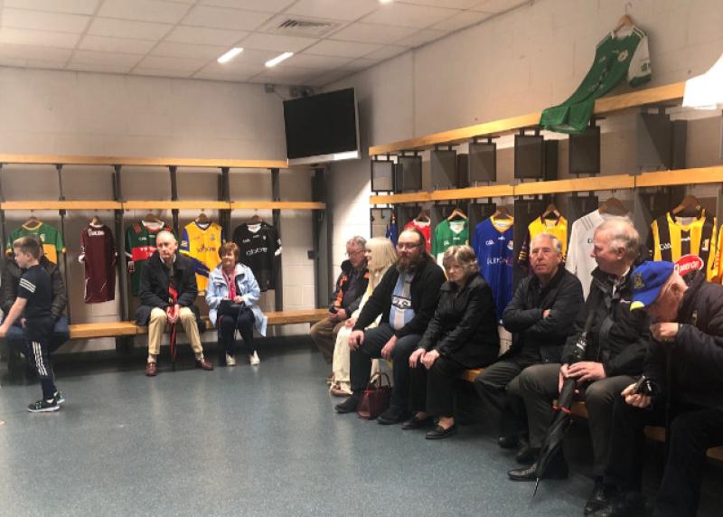 Tipperary Association Dublin members enjoy a guided tour of Croke Park