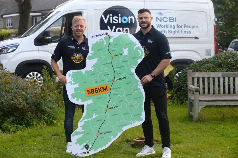 Peter Ryan is approaching Nenagh this evening on his run through Ireland