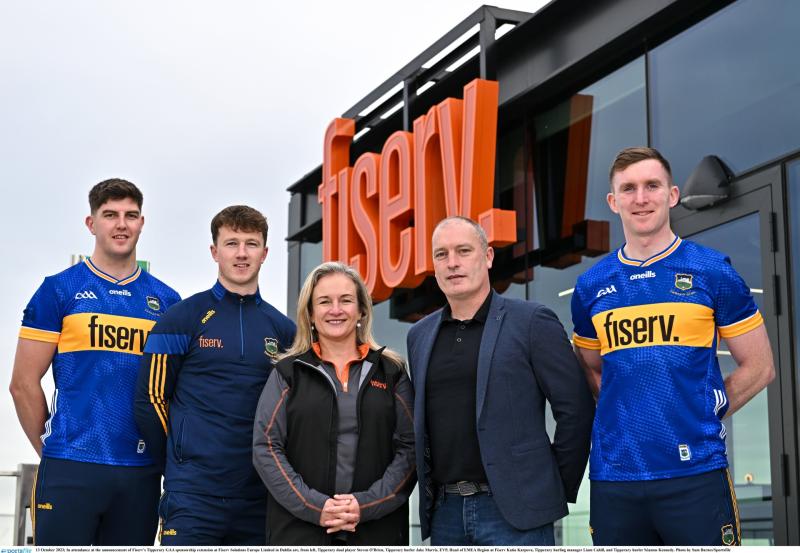 Tipperary GAA announce new jersey and Fiserv sponsorship extension