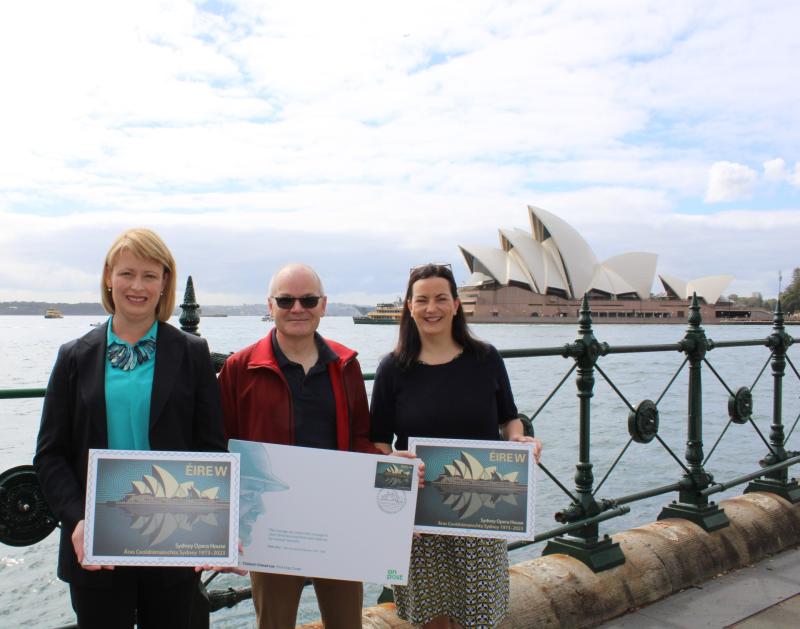 New stamp marking the 50th anniversary of Sydney Opera House