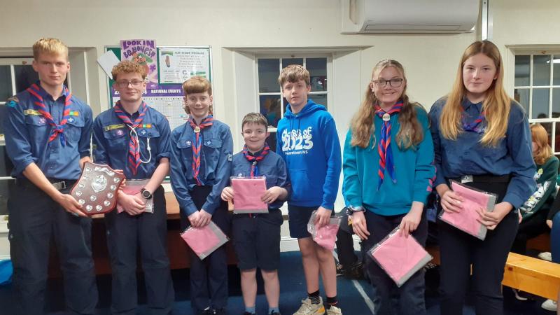 Outstanding leadership and spirit of Scouts in this Tipperary town has been recognised