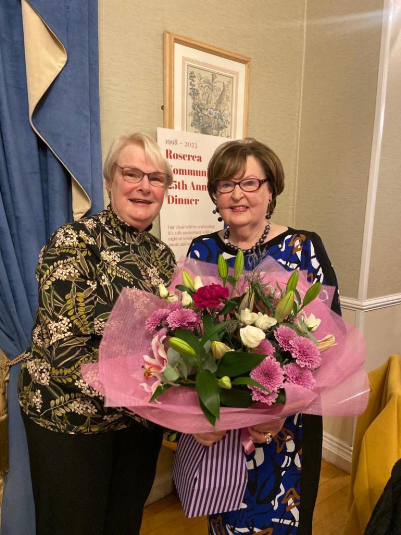 Roscrea Community  Choir celebrate a wonderful milestone after many great years 