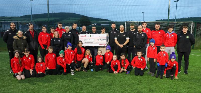 Tipperary soccer club wins €10,000 as part of nationwide promotion 