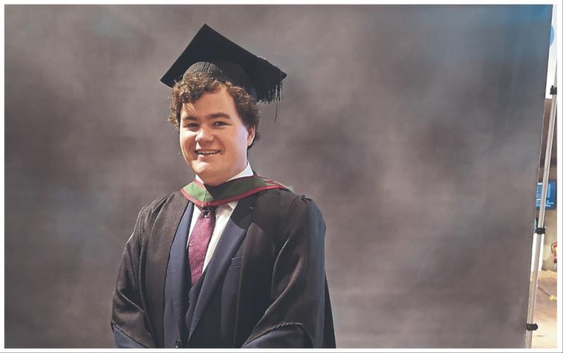 Triumph as Tipperary man achieves honours from top university