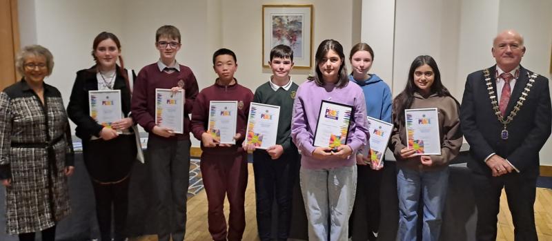 Tipperary pupils express their vision of  peace in poster competition