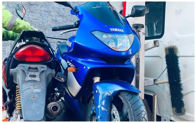 Gardaí seize suspected stolen motorcycles during four planned searches