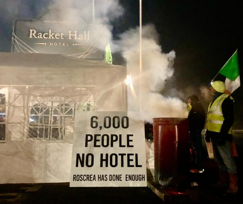 Céad míle fáilte: The Racket Hall protests in 162 social media posts