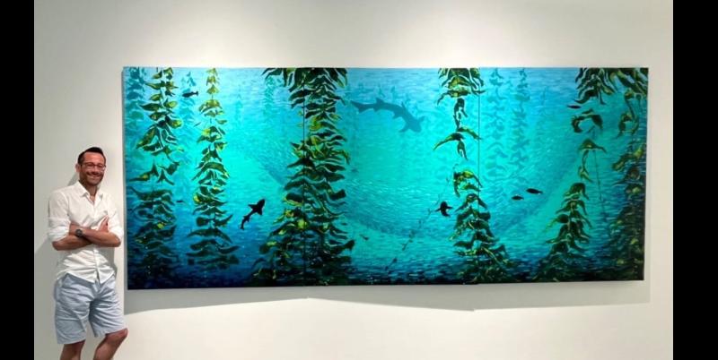 The Tipperary man who swapped his whiteboard for an easel on American island