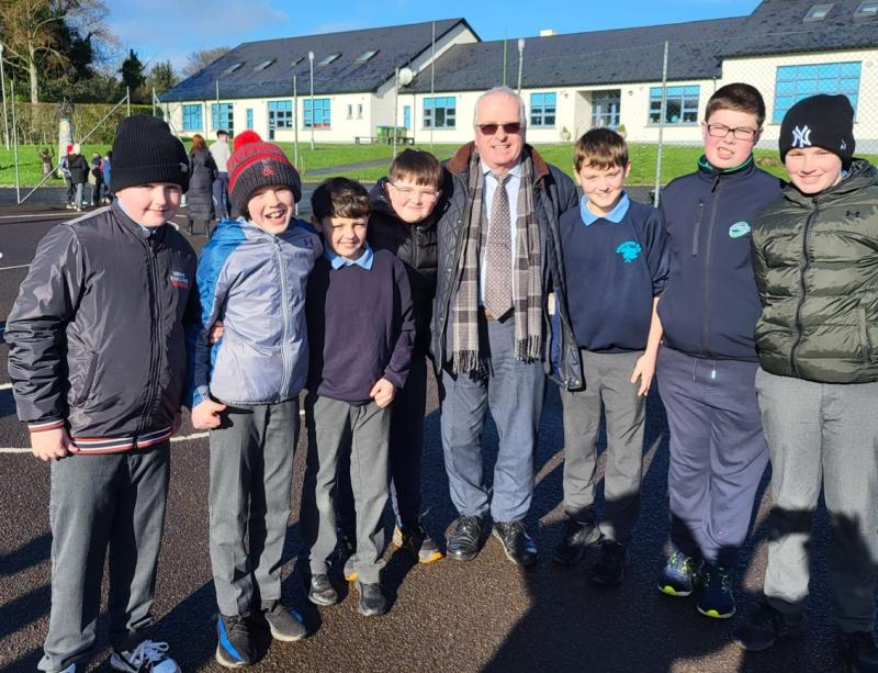 West Tipperary national school welcomes new bike shelter and local TD to open it