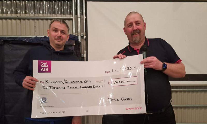 Tipperary comedian gave his local GAA Club more than a few laughs - Well done Jamie!