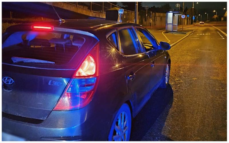 Gardai catch driver with pint in cup holder after near miss on busy Irish road