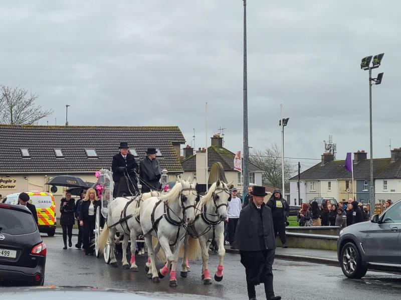 Family and friends say sad farewell to Leah O’Meara as mourners told she had ‘plans for future’  
