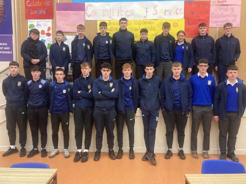 Presentation, Ballingarry students awarded first construction qualifications