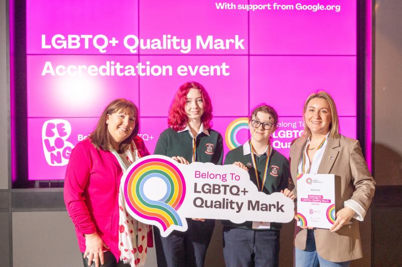 Scoil Mhuire, Greenhill is first Tipperary School awarded for LGBTQ+ inclusion 