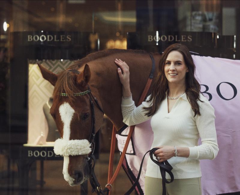 Rachael Blackmore launches  Boodles as the new sponsor of the Punchestown festival Champion Hurdle