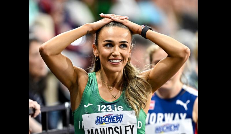 Tipperary's Sharlene Mawdsley reaches 400 metres final at World Indoor Athletics Championships