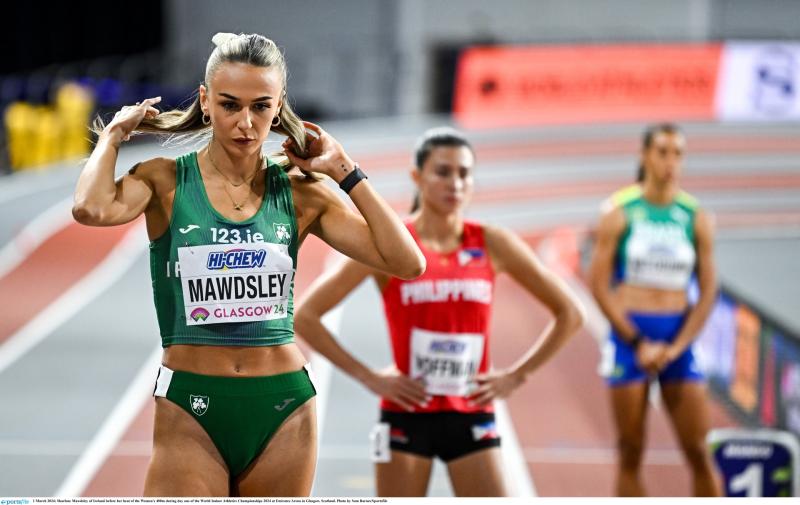 Cruel twist as Tipperary sprinter Sharlene Mawdsley is disqualified from the Women’s 400m at the World Indoor Championships