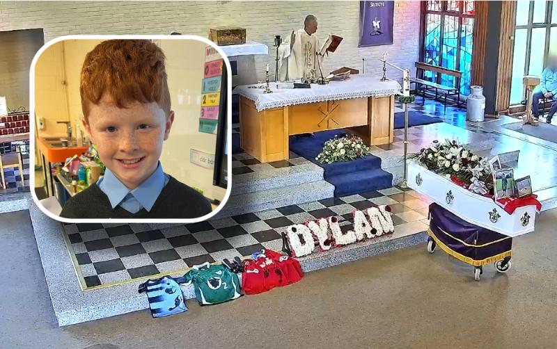 Death of 10-year-old Dylan Coady-Coleman brings ‘dark cloud’ over Shannon, funeral hears